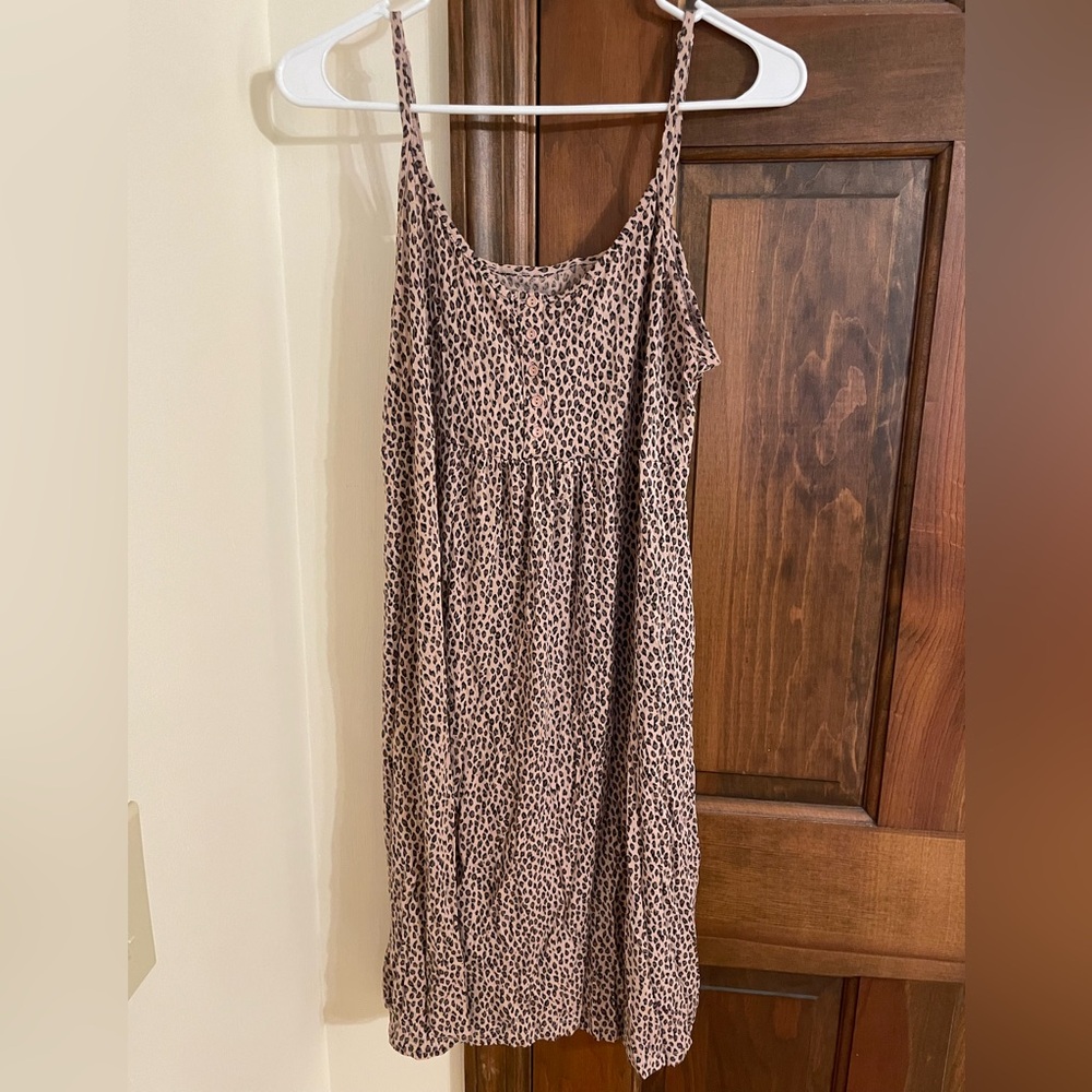 ✨2 for $10✨ GapBody Maternity Leopard Print Sleeveless Dress
